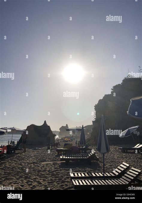 Sunny day at the beach Stock Photo - Alamy