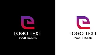 Dise O De Logotipo Letra E Vector Premium