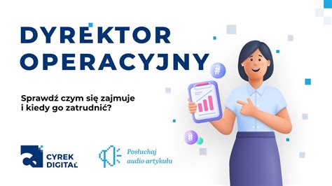 Dyrektor operacyjny COO czym się zajmuje i kiedy go zatrudnić YouTube