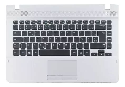 Teclado Para Notebook Samsung Np E E Preto Portugues Br