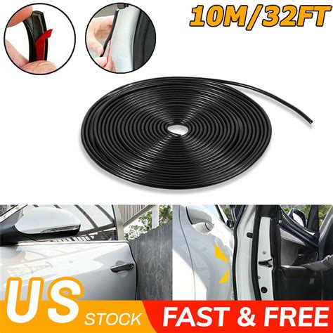 Universal Car Door Rubber Weather Seal Hollow Strip Weatherstrip Ft U