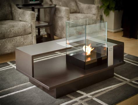 Fire Pit Coffee Table Indoor