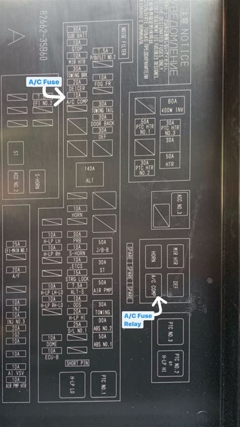 Toyota 4runner Fuse Panel