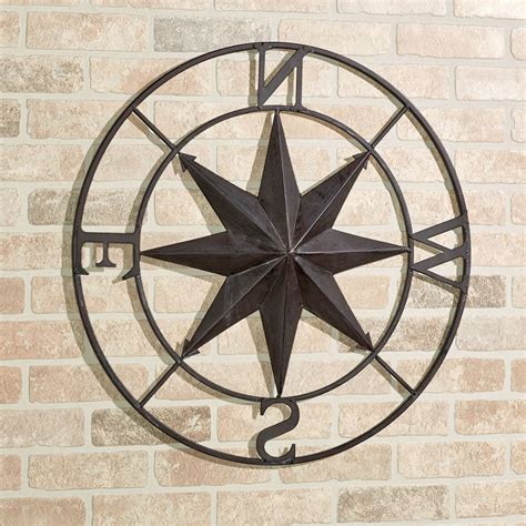 2025 Best Of Round Compass Wall Decor