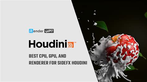 Best Cpu Gpu And Renderer For Sidefx Houdini Irender