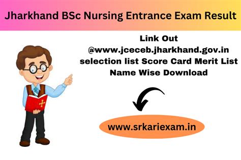 Jharkhand BSc Nursing Entrance Exam Result 2023 24 Link Out Jceceb