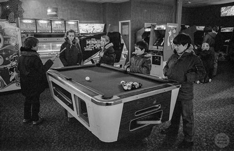 George Wilson Photographs Of Cains Amusement Arcade 1980s