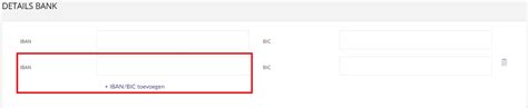 Hoe Wijzig Ik Het Iban Nummer Van Mijn Onderneming Billtobox Nederland