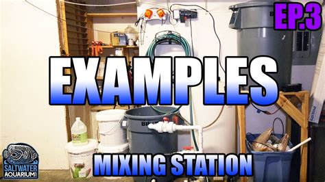 Examples Of Some Reef Tank Ro And Rodi Saltwater Mixing Stations For Your Aquarium Youtube