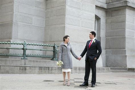 Intimate Wedding At Philadelphia City Hall By Heidi Roland Photography