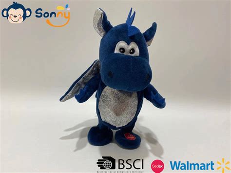 2023 Wholesale Plush Dragon Toy Kids Stuffed Dragon Gift Voice ...