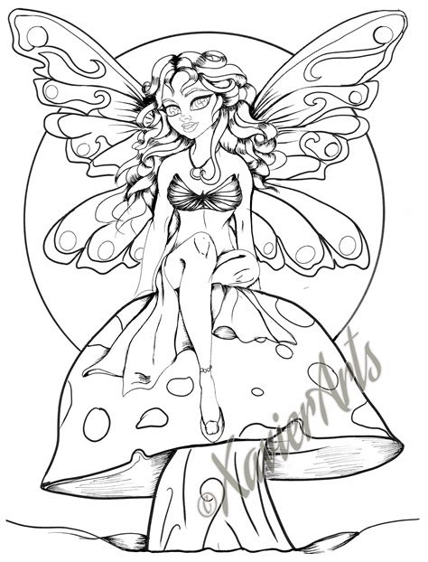 Boy Fairy Coloring Pages Coloring Pages