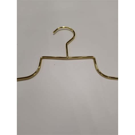 Percha Silueta Mujer De Metal Dorado Simple Especial Bikini