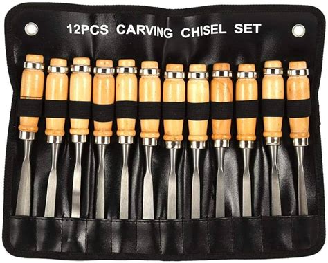 Carpenters Slick Timber Framing Chisel 3 Pc Straight Chisel Gouge