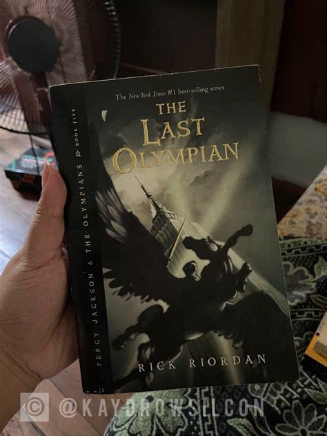 The Last Olympian By Rick Riordan Book 5 Of The Percy Jackson And The