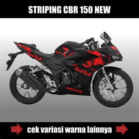 Jual Striping Cbr R K R Decal Stiker Semifull Body