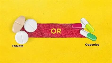What Is The Difference Between Tablets And Capsules