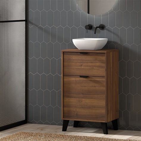 Mueble de Baño MIDI 60 con lavabo sobre encimera y patas