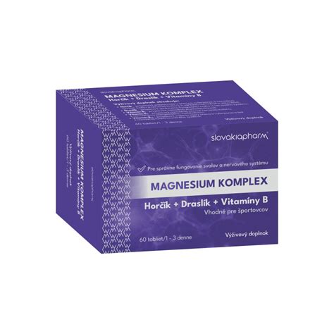 Slovakiapharm Magnesium Komplex Tablety Ks