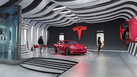 Tesla Concept Showroom :: Behance