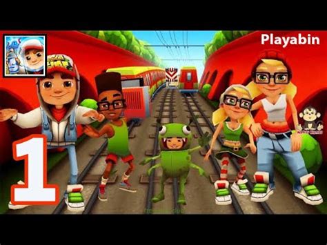 Subway Surfers Gameplay Walkthrough Part 1 New Subway Surfers