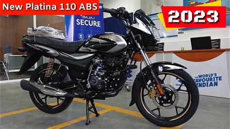 2023 Bajaj Platina 110 Abs 👍 Platina 110 Launch On Road Price