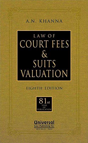 Buy Law Of Court Fees And Suits Valuation Book Online At Low Prices In