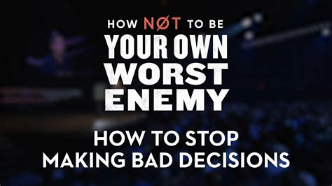 Ways To Avoid Making Bad Decisions In Life Youtube