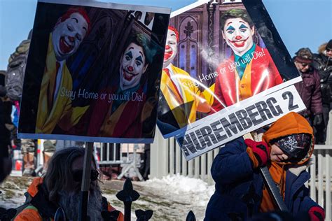 Freedom Convoy In Canada Police Arrest 47 Of The Remaining Protesters