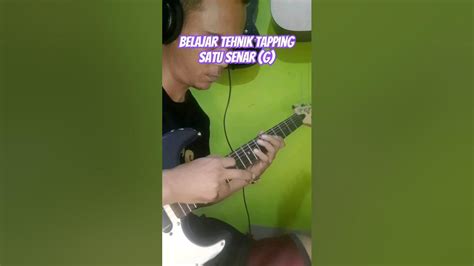 Belajar Tehnik Tapping Satu Senar G Guitar Tutorial Youtube