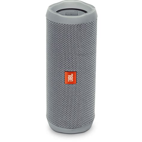 Jbl Flip 4 Wireless Portable Stereo Speaker Gray Jblflip4gryam