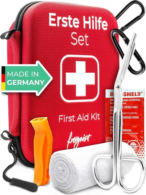 Erste Hilfe Set Outdoor Inhalte Deutsche DIN 13167 Burncare