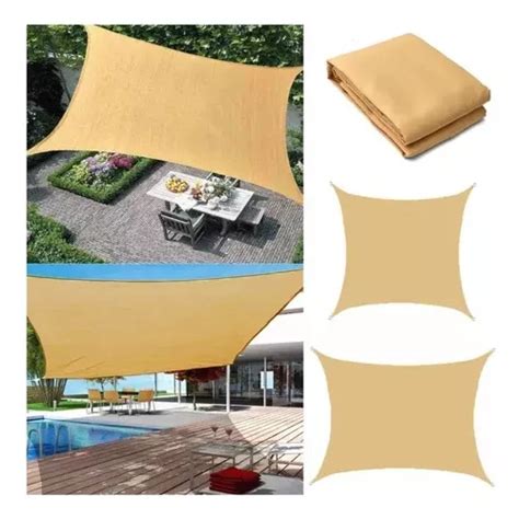 Ripley CARPA TOLDO VELA RECTANGULAR IMPERMEABLE SOMBREADOR 5X4M