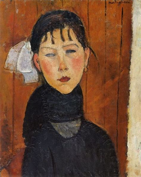 Modigliani Marie Fille Du Peuple Tableau De Grands Peintres Et