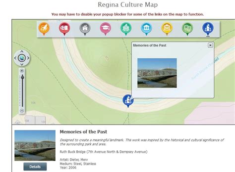 The Regina Online Culture Map