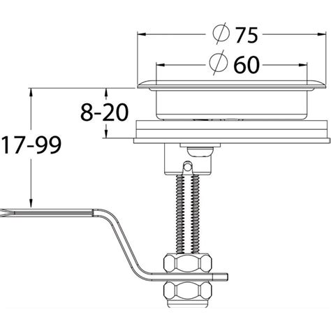 Quincaillerie Bateau L Ve Plancher Inox Osculati Cam Latch