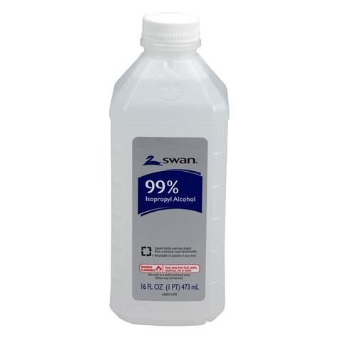 Swan Pure 99 Isopropyl Alcohol For Rubbing And Massaging