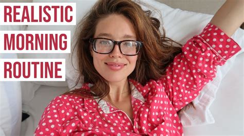 Realistic Model Morning Routine My Healthy Morning Routine Emily Didonato Youtube