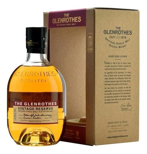 The Glenrothes Speyside Vintage Reserve 750ml Bodega Mi Amiga