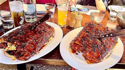 Hurricanes Grill Circular Quay Australian Pork Ribs Grill Review Sydney Nsw Australia 🇦🇺