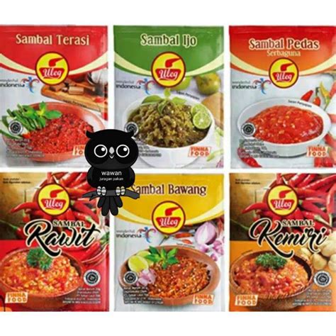 Jual Sambel Terasi Sambal Terasi Finna Sacet Sambel Uleg Gr