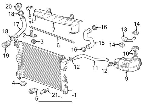 Chevrolet Sonic Radiator Liter Turbo Auto Trans Sonic