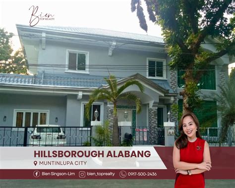 Hillsborough Alabang Muntinlupa 2 Storey House For Sale Nr Ayala