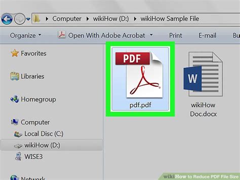 Ways To Reduce Pdf File Size Wikihow