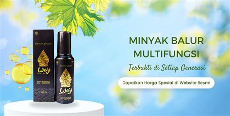 Produk Minyak Balur Herbal Multifungsi Promo Spesial Hari Ini