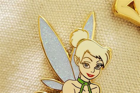 Sexy Tinkerbell Fantasy Pin Naughty Fairy Tied Up Kinkerbell Etsy