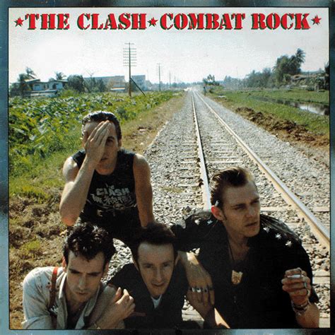 Cotes Vinyle Combat Rock Par The Clash Galette Noire