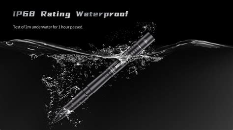Wuben Tp10 G Tactical Pen Flashlight Multi Functional Edc Tool