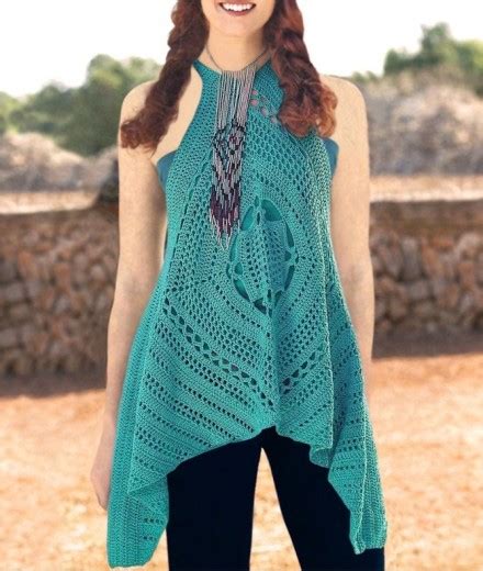 Crochet Top PATTERN Detailed Instructions In English For Every Row