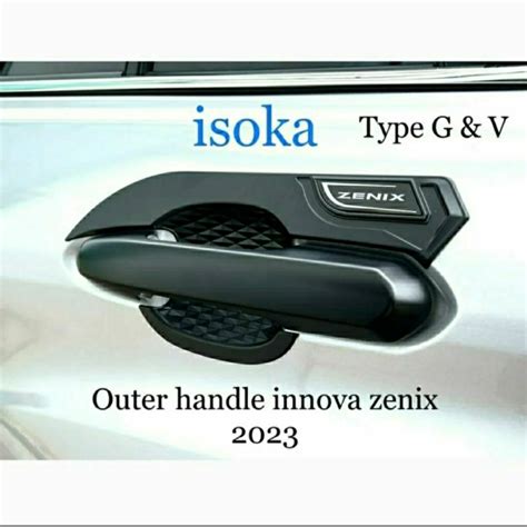 Jual Paket Cover Outer Handle Mobil INNOVA ZENIX TIPE G V 2023